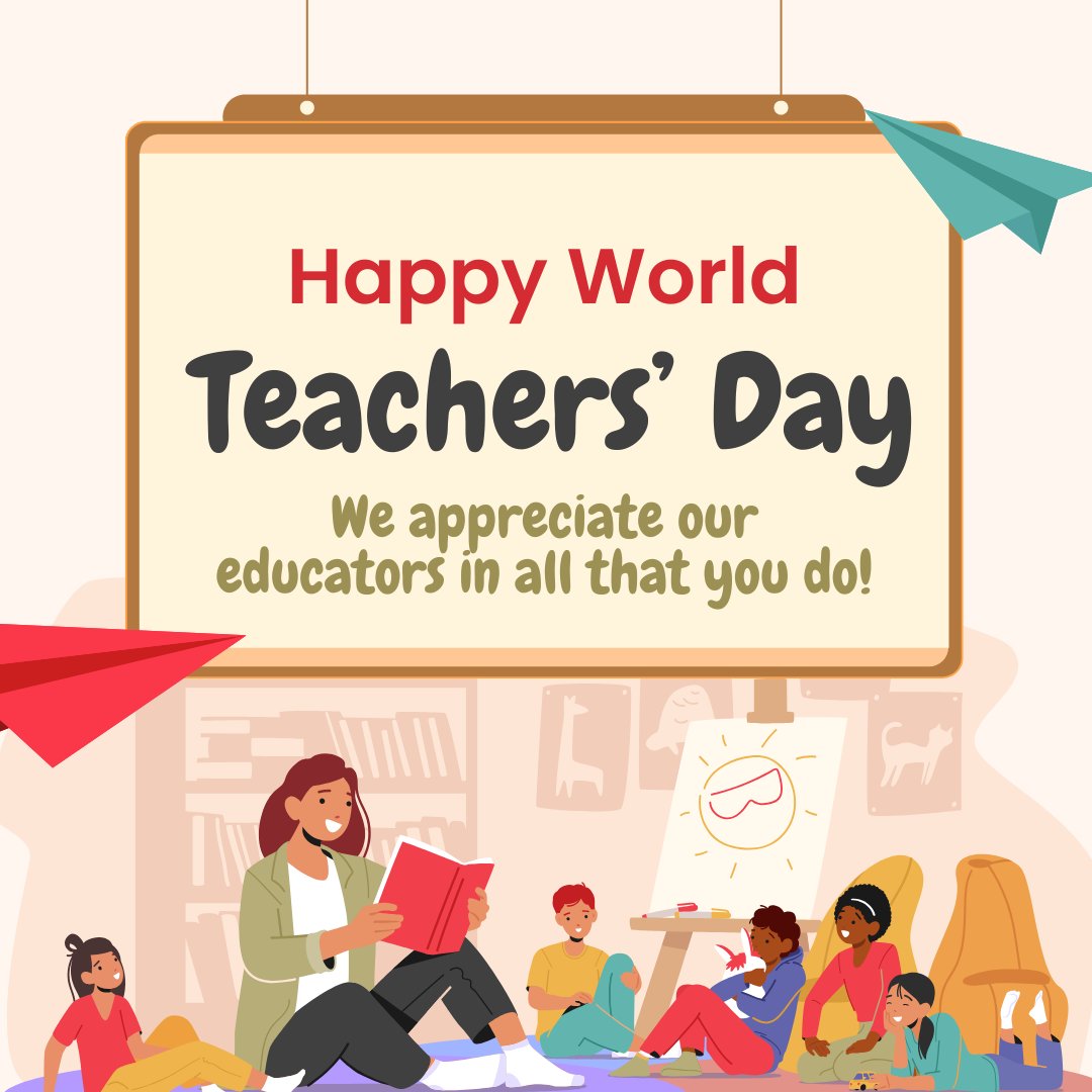 McGheeWolves's tweet image. Happy World Teacher&apos;s Day to our McGhee teachers! Thank you for inspiring, motivating, and educating our wolves! 
#RideWithThePack #McGheeWolves #WeAreChannelview