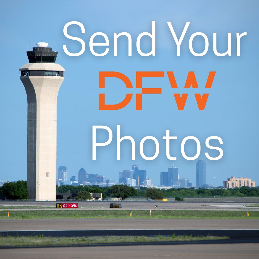 DFWAirport's tweet photo. We love seeing DFW through your eyes. ๐โจ Share your favorite airport moments by tagging @DFWAirport and adding #DFWYES for a chance to be featured on our social channels! ๐ธ https://t.co/JvNULWFGFX