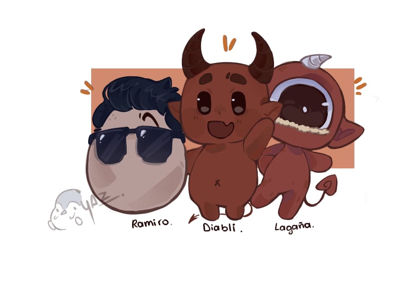 Parazito_120_'s tweet photo. Para que dani no se quede solo, aca traemos a los personajes de Kevin!

#dedsafio3fanart #webonesshowfanart #MitologiasRPG https://t.co/fGe2biQWEZ