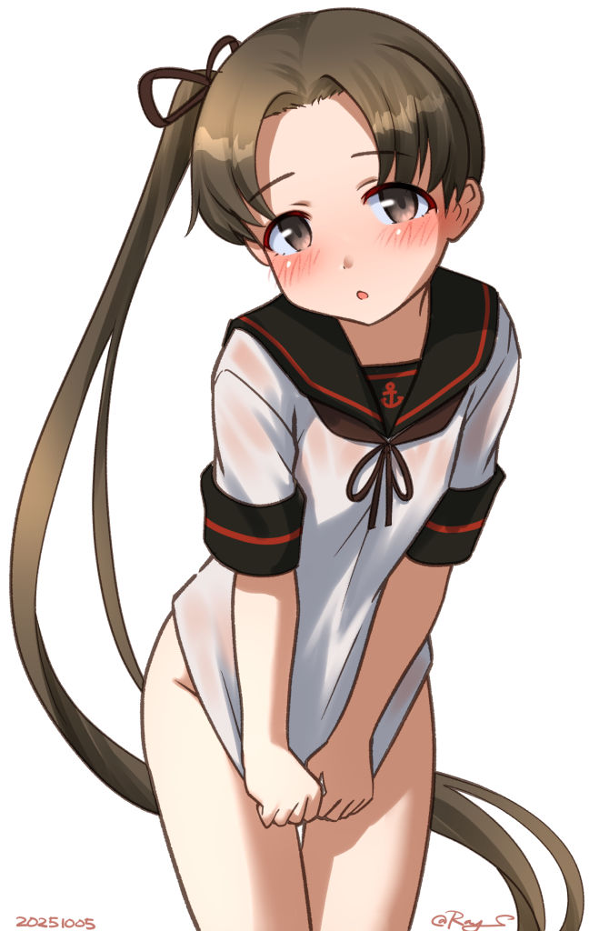 綾波(艦これ) 「あやな味 #艦これ版深夜の真剣お絵描き60分一本勝負 #艦これ版真剣お絵描き60」|Ray.Sのイラスト