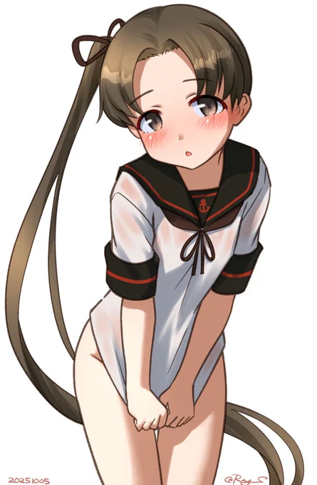 あやな味 #艦これ版深夜の真剣お絵描き60分一本勝負 #艦これ版真剣お絵描き60分一本勝負_20251005