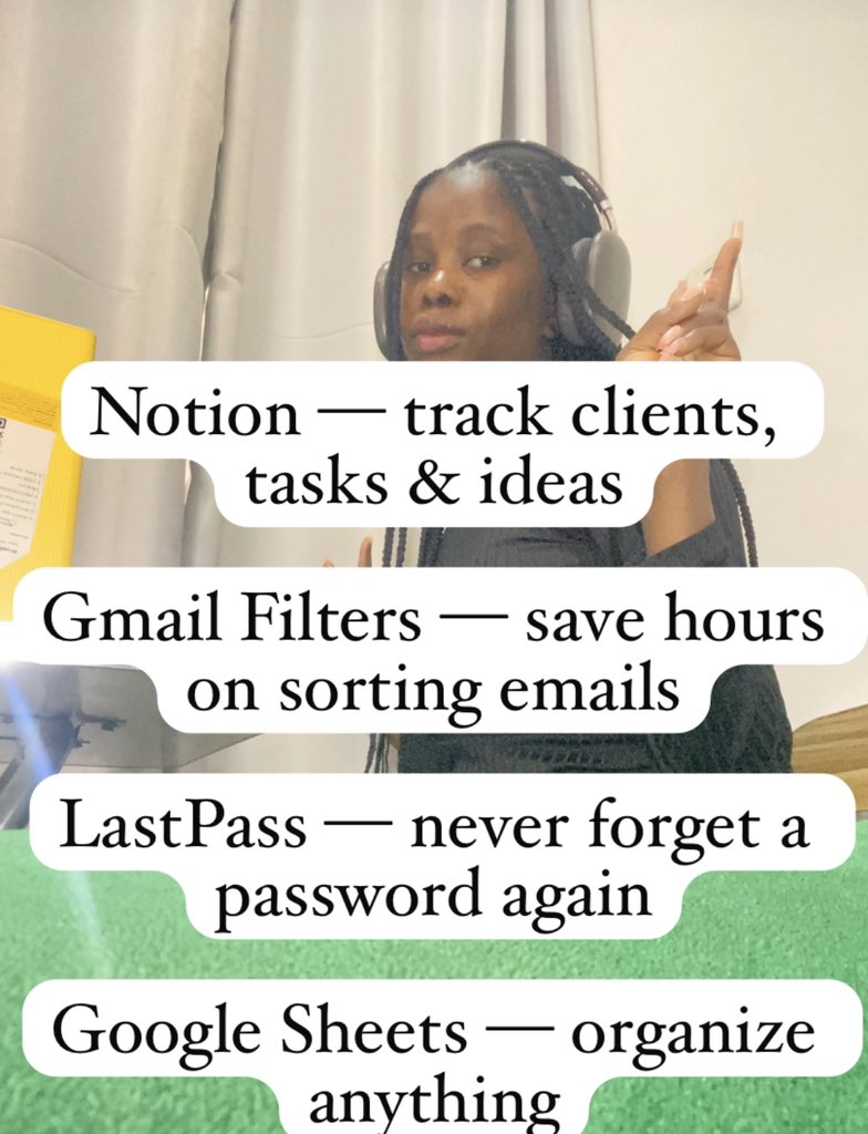 successfatimah's tweet image. Here are few tools that make my admin + data entry life easier:
Send a dm for collaboration
#webdesigner #virtualassistant