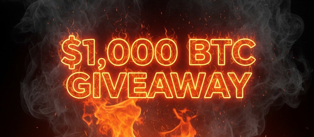 AirdropBlaze's tweet image. 🚨 GIVEAWAY ALERT

$1,000 BTC GIVEAWAY TO 10 RANDOM FOLLOWERS! 🔥

FOLLOW @AirdropBlaze 
 110k possible? :) 

RT AND LIKE 🔄🧡

#Crypto #Bitcoin #Airdrop #Giveaway