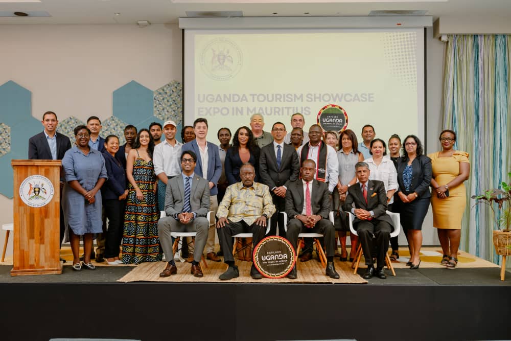 mugarra's tweet photo. We launched Uganda's first roadshow in Port Louis, Mauritius. Thank ambassador @Col_FMwesigye Uganda's High Commisioner to Dareslam and his team for putting the event together. https://t.co/lytIDhNxYl