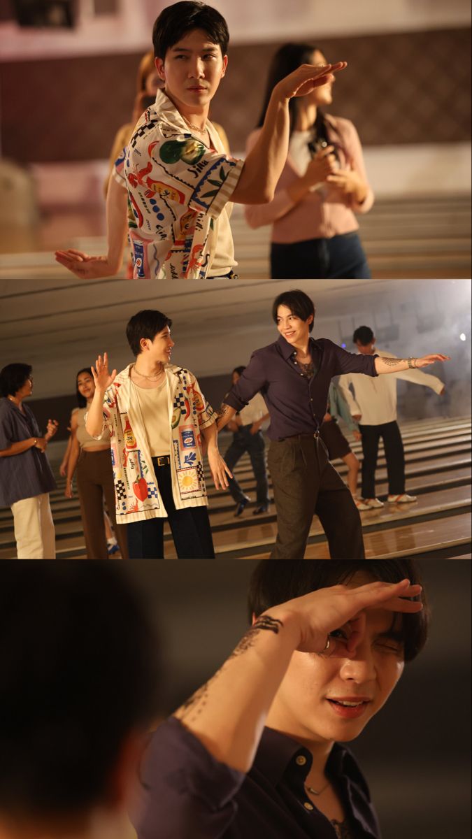 BangtanGirl2019's tweet photo. I laughed coz i still have this spng on my fav songs list 🤣🤣🤣initially it reminded me of YinWar but now since that seen of Kant and Bison is engraved in my mind i cant unsee their dance #FirstKhaotung #KantBison #HeartKillers #fyp https://t.co/fMNElWwcfL