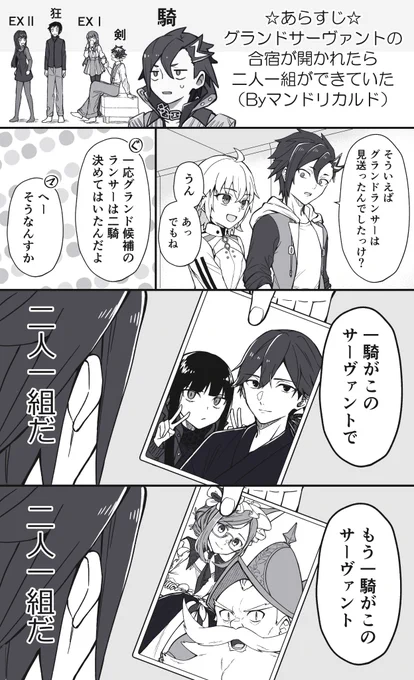とあるカルデアの
グランドサーヴァント部屋の事情
～グランドランサー～

※一応引用元のオマケ漫画です。 