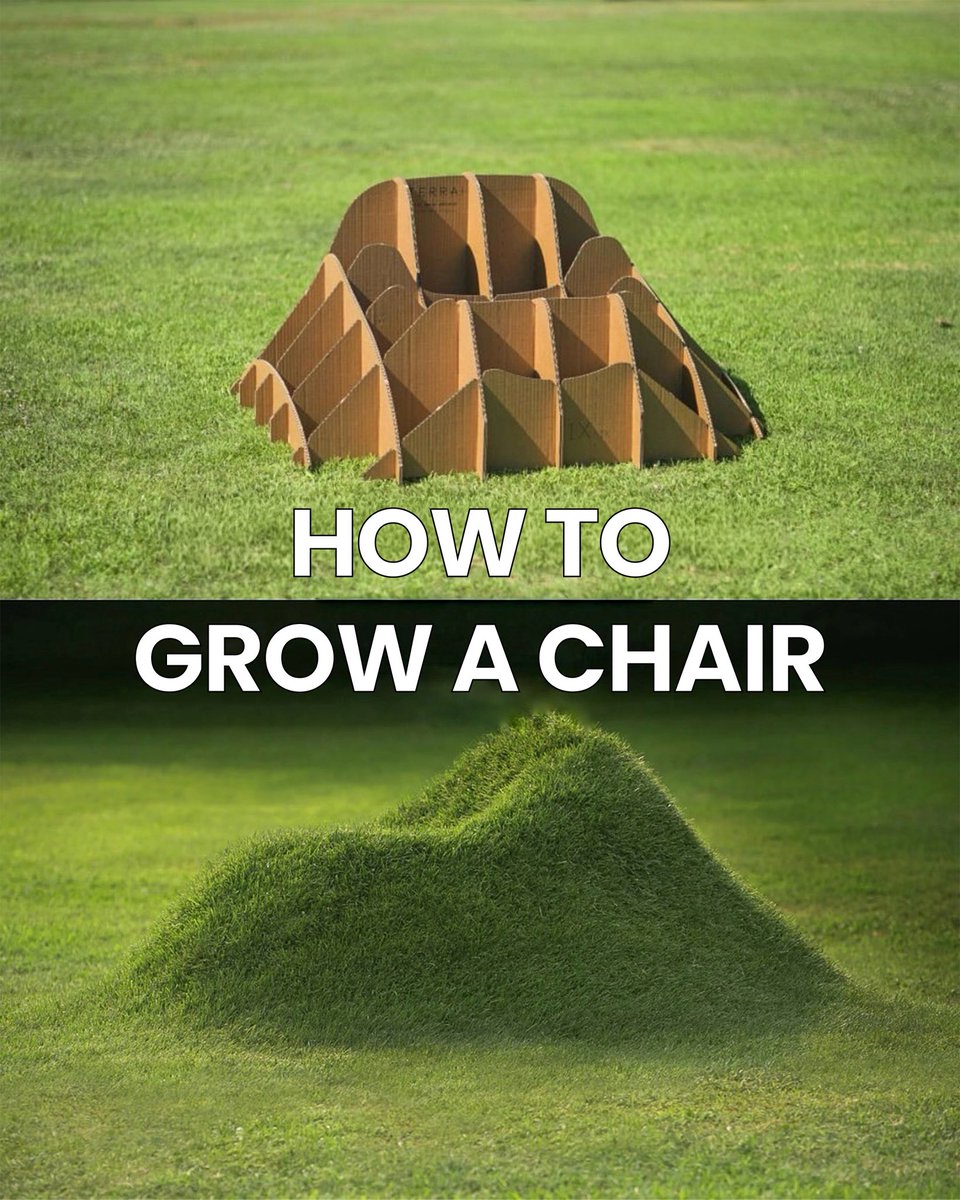 How to grow a chair🌿

Italian design studio Nucleo challenges conventional production with a chair that disappears into its surroundings.