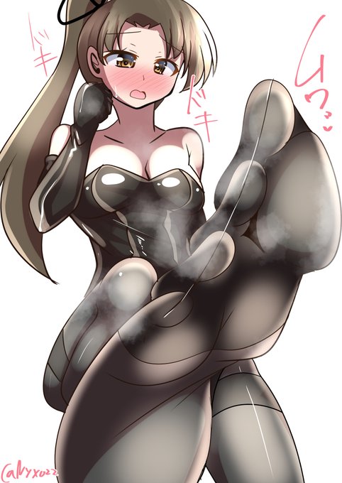 「そんなに嗅がれてしまうと…お仕事がちゃんとできないです…///」   
ムレムレ黒タイツ綾波チャン(ˇωˇ)     
進水日おめでとう!(連続2037日目     
#艦これ版真剣お絵描き60分一本勝負_20251005 
#艦これ版真剣お絵描き60分一本勝負 
#10000日チャレンジ #めび環んどろ 
#綾波進水日 