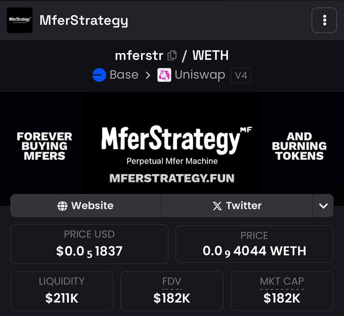 to achieve true full pve with a flywheel - having thick liquidity is essential

we’re building the $pnkstr flywheel of base

mfers are early

$mferstr