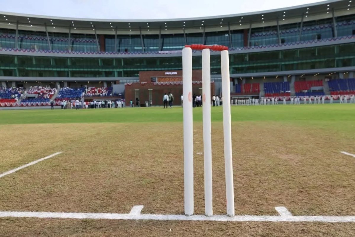 udaypratapbuxar's tweet image. New Era of Sports in Bihar.! 

Rajgir: The ancient capital now hosts the new capital of Indian Cricket. The Rajgir International Cricket Stadium rises as a spectacular 40000 seat.! Thanku so much honourable CM @NitishKumar Ji.! 
 
#Bihar #rajgircricketstadium