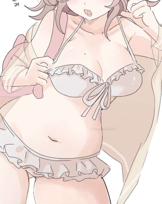 gamcovr's tweet image. mmmorning..  *  💧
..what’s—  with  the  look?  does  she  have  something  on  her  face..?
