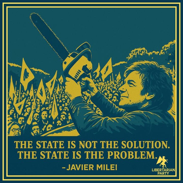 LibertariansUK's tweet photo. Truth from @JMilei https://t.co/GK22Bd40NI