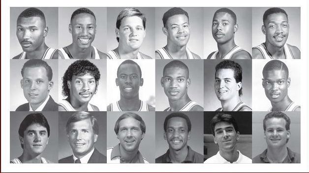 1987-88 SWC Champions Men’s Basketball team
