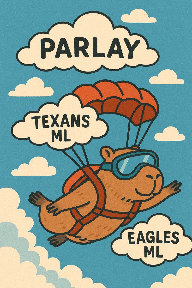 CappaSignals's tweet photo. Good Morning Fam, Today we got a beautiful NFL Sunday slate. 

Taking Texans ML and Eagles ML 

Hope everyone has a blessed day, will check in later when the games start! https://t.co/vyKrwHJnDU