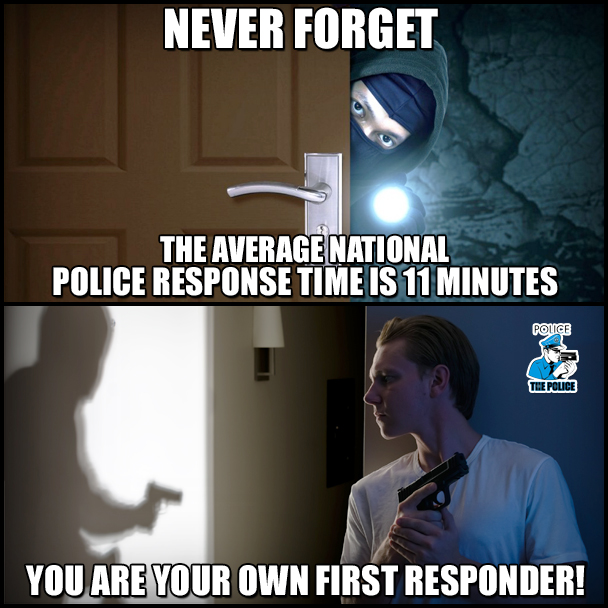 Don't be so silly to depend on police for your protection.