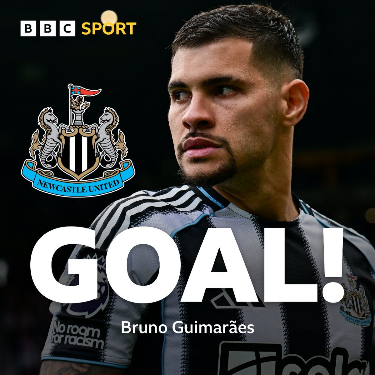 bbcnewcastle's tweet photo. โซ๏ธโช๏ธโฝ๏ธGOALโผ๏ธBruno Guimarรฃes 58'
Newcastle 1-0 Nottingham Forest
Listen live: https://t.co/jdiLFGmOHI
#NUFC | #NEWFOR | #NFFC https://t.co/kJiAnm2dhr