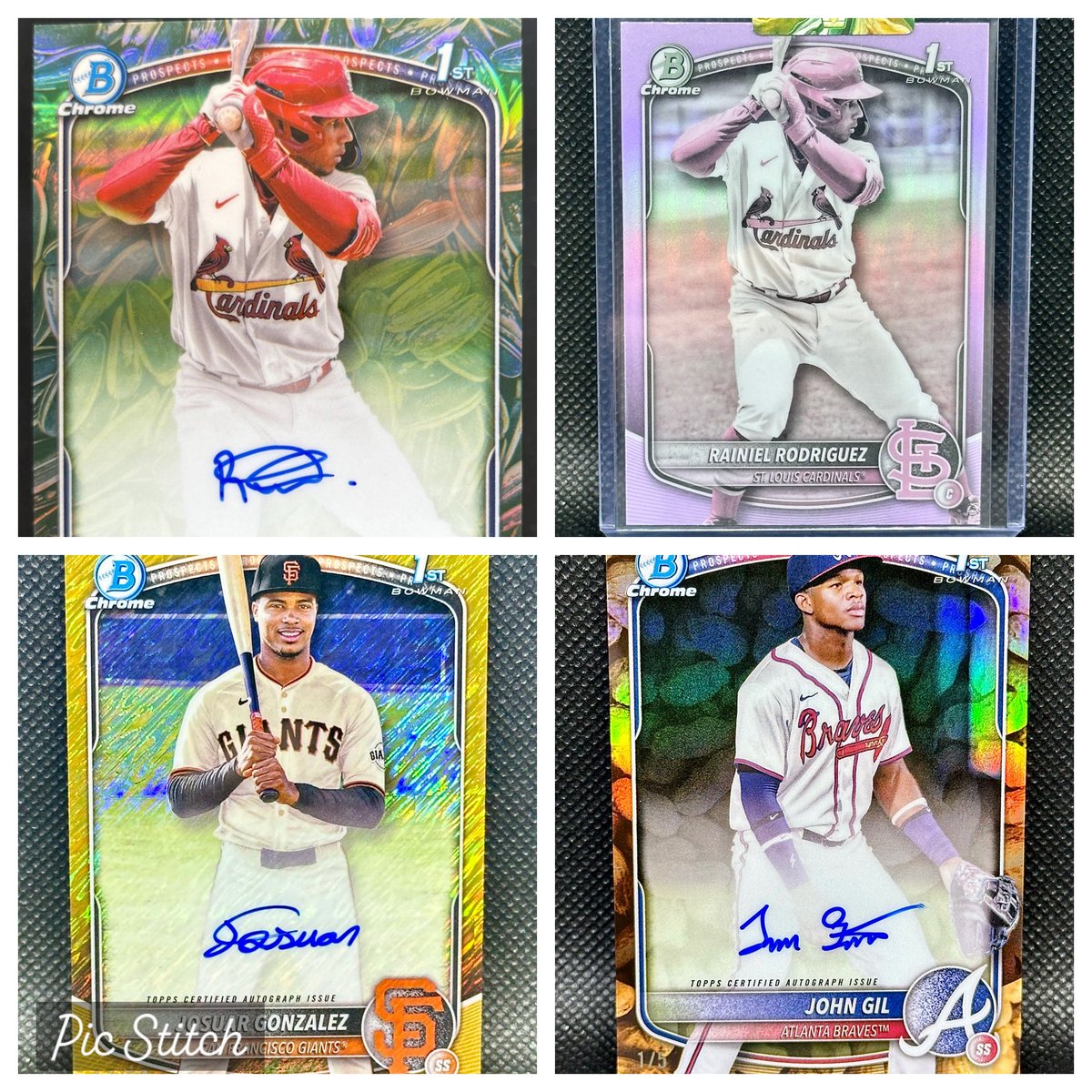 Wcdubya's tweet photo. The Bowman Chrome Release Day @deepfriedbreaks was so crazy! I am still going through it! Some highlights here! Thx big Blake! #DeepFriedFire https://t.co/9D8Xvzkw23