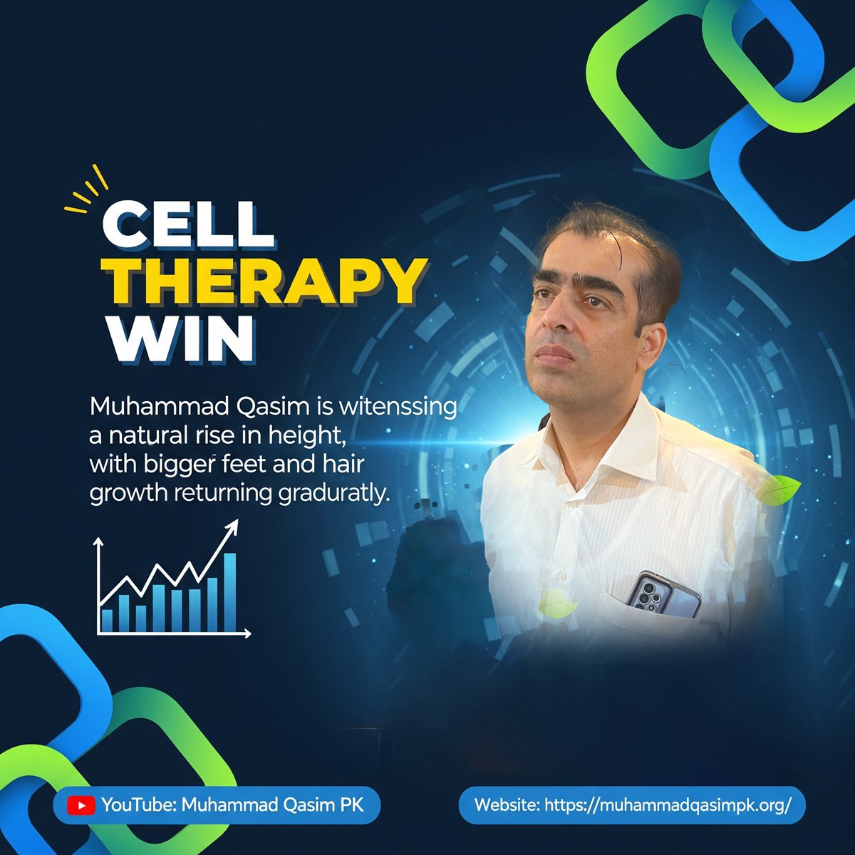 In medical science, it is widely accepted that natural hair regrowth becomes increasingly rare with age—especially after 45. 

Muhammad Qasim