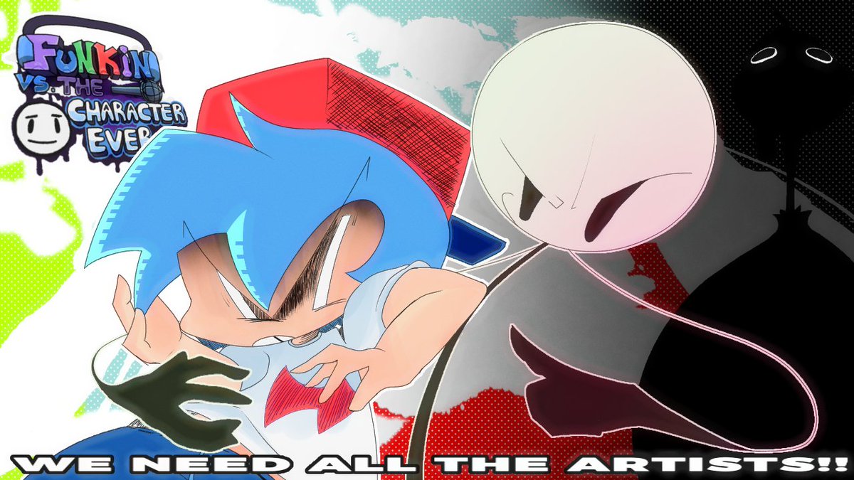Winters_Devs's tweet photo. Funkin' Vs. TCE REALLY needs art help!! If you or anyone ya know may be interested, please message me! We plan to have songs with unique styles #fridaynightfunkin
We need:
- Sprite Artists (With cool original styles!)
- Background Artists (For the mods style) https://t.co/0Hi4D3Ox6R