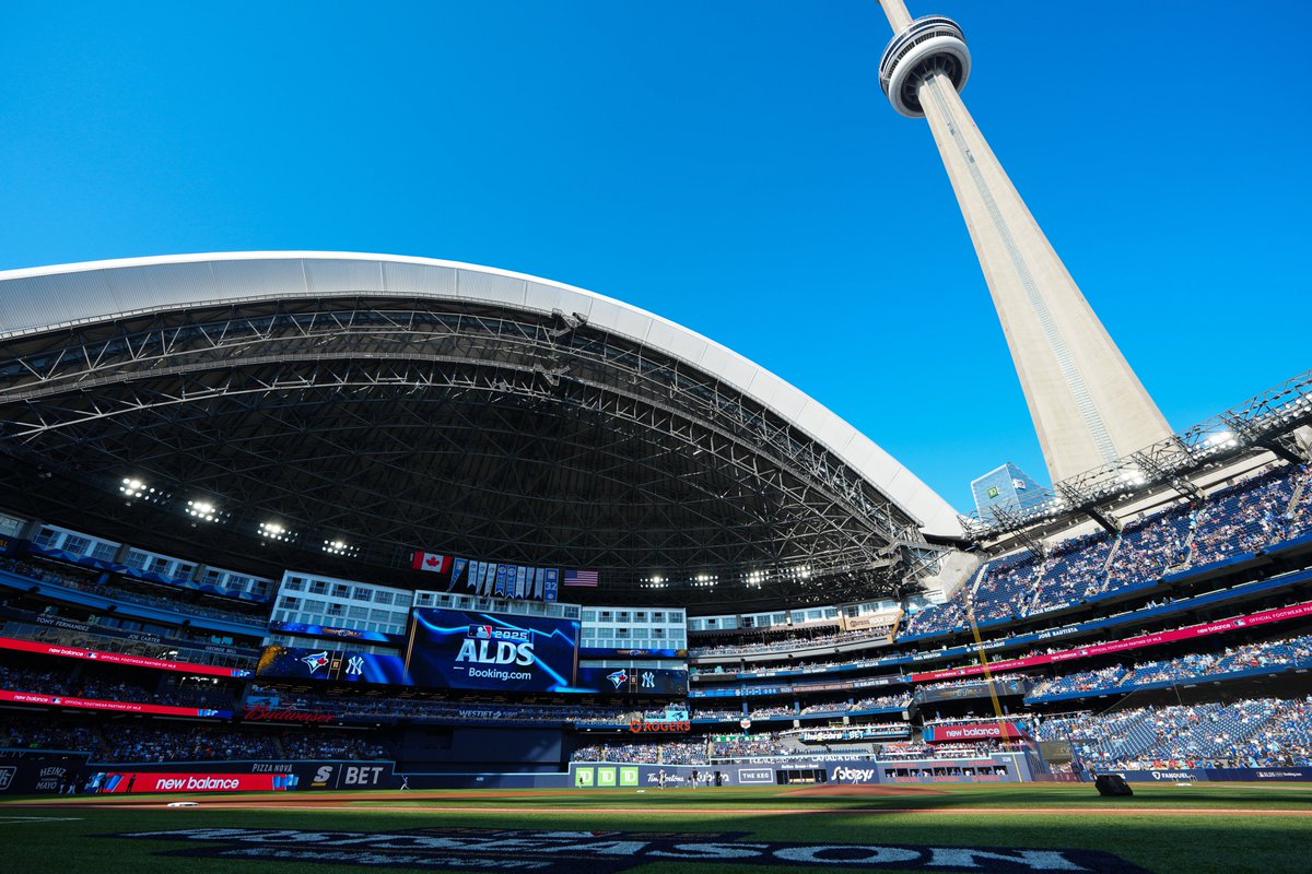 A beautiful day for baseball ☀️

The roof will be OPEN for Game Two! #WANTITALL