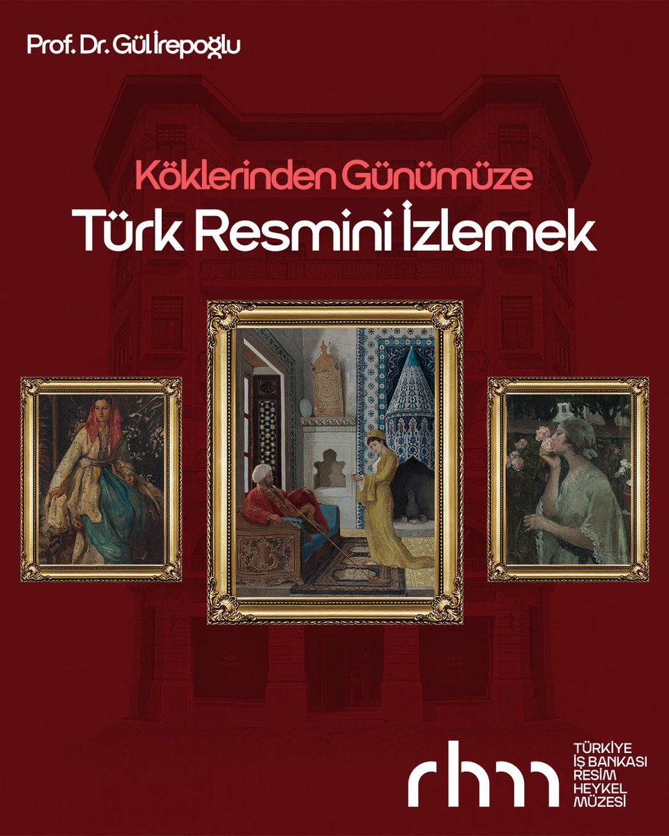 issanat's tweet photo. ✨🎨📚 Prof. Dr. Gül İrepoğlu ile “Köklerinden Günümüze Türk Resmini İzlemek” sanat tarihi sertifika programı başlıyor!

Göbeklitepe’den Zeugma’ya, Anadolu Selçuklular’dan Osmanlı’ya uzanan köklü bir geçmişin izinde başlayacak program, Türk resim sanatının geçirdiği evreleri kapsamlı bir şekilde ele alıyor. Program boyunca 1914 Kuşağı ve d Grubu gibi önemli toplulukların öncülüğünde 20. yüzyıl sanatına ve Türk resmindeki estetik anlayışın gelişimine ışık tutulacak.

Program sonunda katılımcılara sertifika verilecektir. 🎓

Biletler, İş Bankası çalışan ve emeklilerine %25, Privia Black sahiplerine %40 indirim ayrıcalığıyla Biletix’te.

#işsanat @gulirepoglu