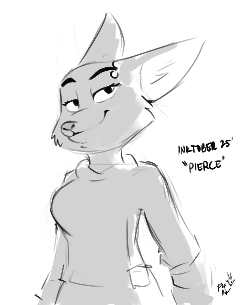 "Pierce"
Quick Inktober Challange
#inktober25