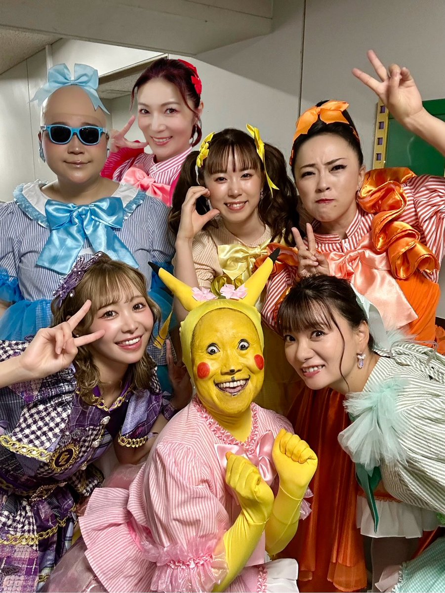 luna_fz0703's tweet image. #FNS鬼連チャン歌謡祭 
ありがぴでした🐹
国王率いた新FRUITS ZIPPERで「私の一番かわいいところ」やったよー🐹🏰💫
とっても皆さんと仲良くなれてわたかわ一緒に踊っていただけて光栄でしたぴ

のぶぴハムハムダンス最高だたね🔥民だったね

#千鳥の鬼レンチャン 
#FRUITSZIPPER