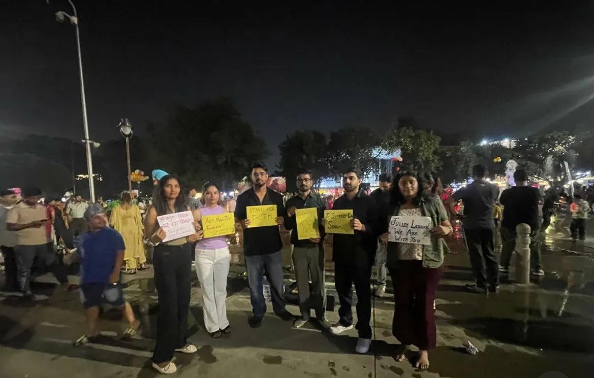 Thanks people for Chandigarh! 
To support Ladakh &amp; Sonam Wangchuk.
#Saveladakh #SonamWangchuk