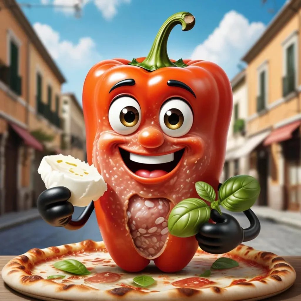 Новый герой итальянских мемов. Пепперони Фарширони!