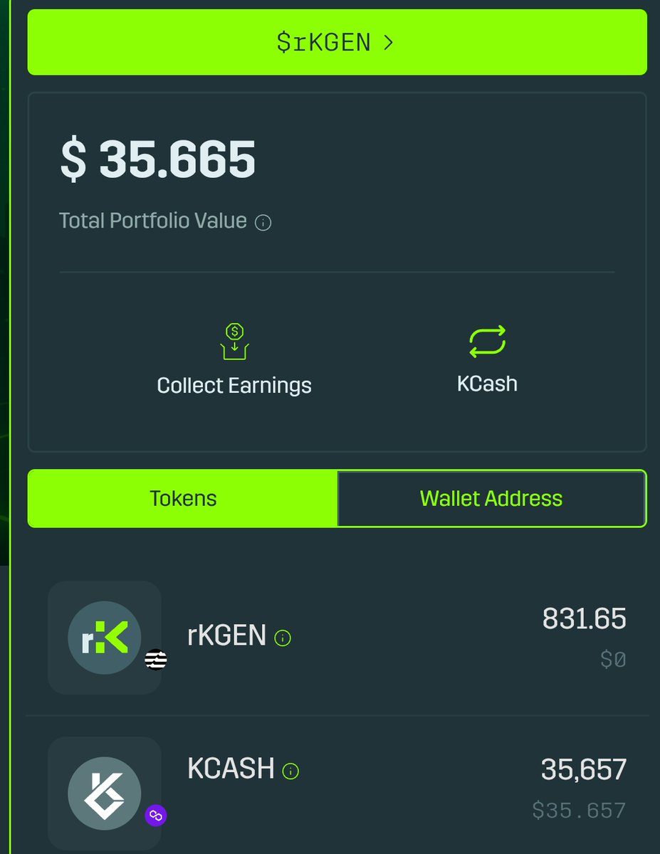 Can't wait. 
Ready for 7 October 
How much rKGEN you have??
1 rKGEN= 1 KGEN🔥
Circulating supply 199M
1 KGEN= 1$ loading