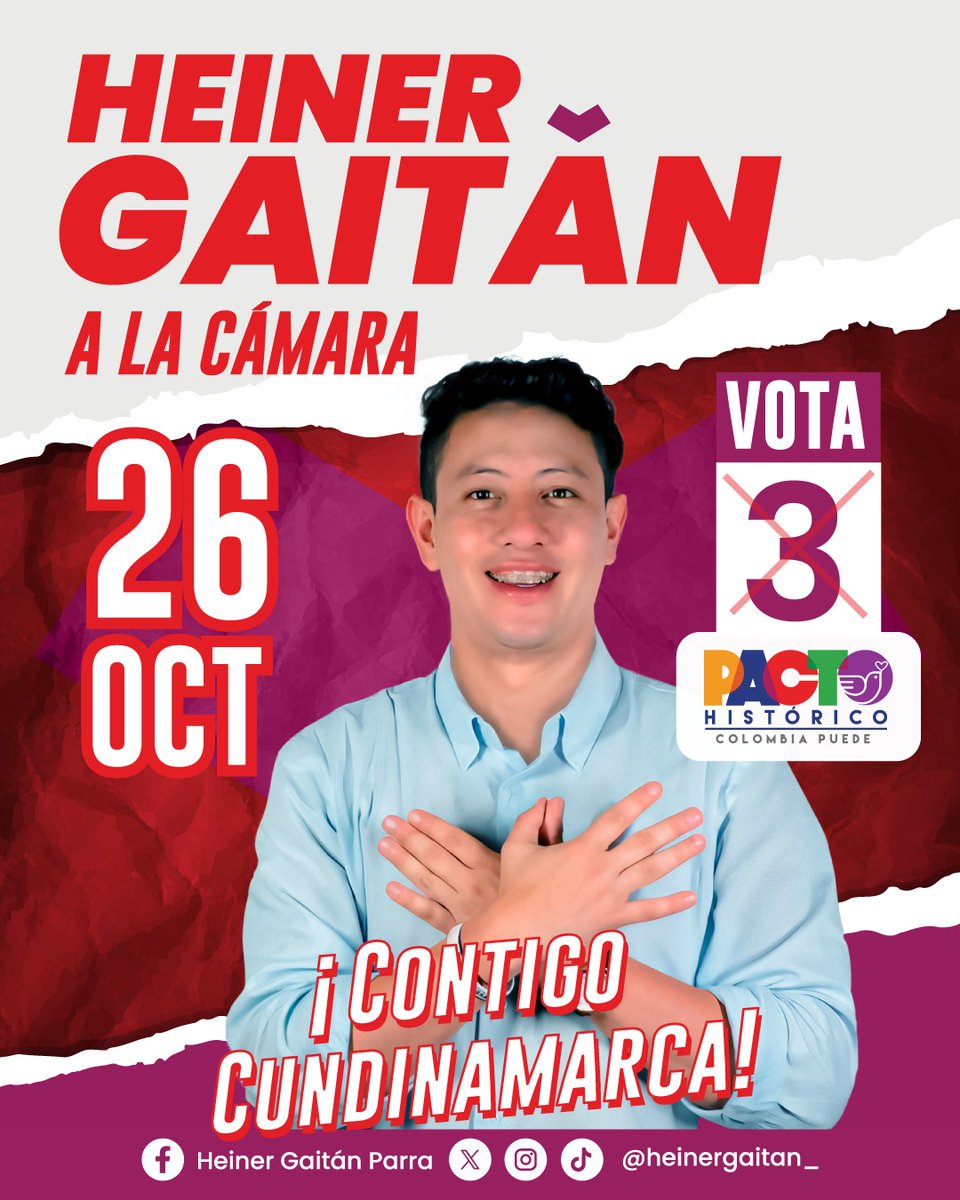 redmetronet's tweet photo. Colombia Humana en Cundinamarca está unida en la candidatura de Heiner Gaitán a la cámara https://t.co/RPD9cLzLgC