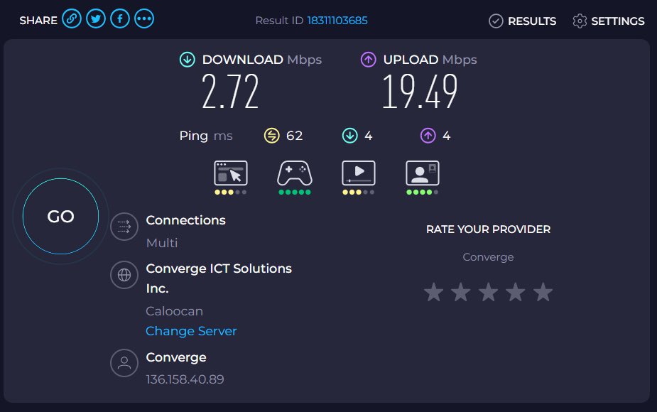 From 200 mbps kingina niyo <a href="/ConvergeSupport/">Converge Support</a>