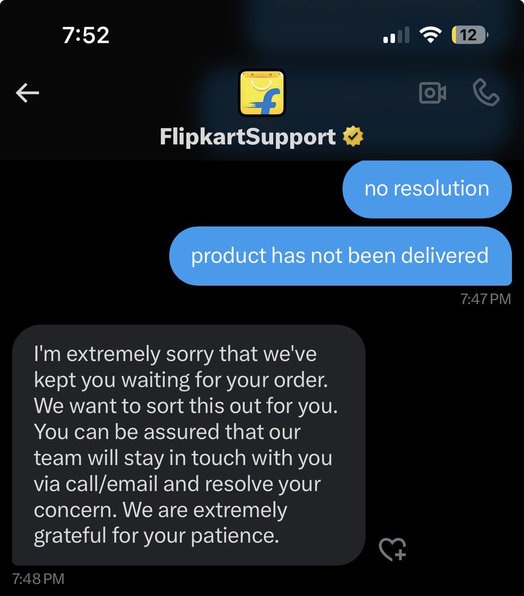 iSusanPinto's tweet photo. @flipkartsupport sharing the ss of your message below. whats the resolution ? where’s my product ? if you dont want to deliver the product then please cancel and return our money. every time you’re asking the customer to cancel and re-order ? then why put up deals during BBD !!!!!!! https://t.co/dd4VS6Q7RF