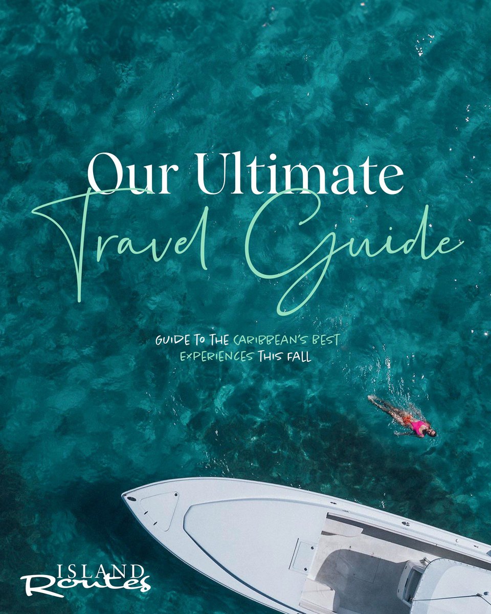 Fall has many shades, but in the Caribbean, it’s all about the endless blues. 💙 Discover the season our way in the full Fall Guide: bit.ly/42YIAKp