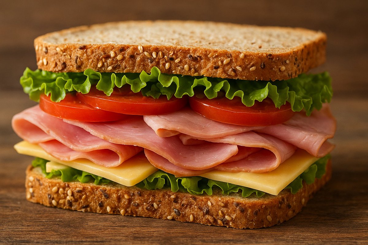 The_Humor0us's tweet photo. Full veg loaded sandwich 🥪🤤 https://t.co/M93COrLo43