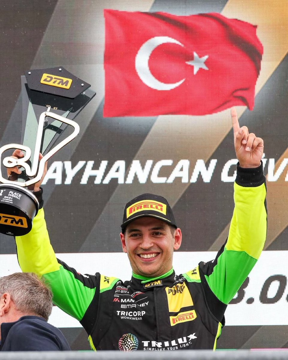 🔻Yarış pilotu Ayhancan Güven, DTM tarihinde şampiyonluk kazanan ilk Türk oldu. 

🇹🇷Tebriker Ayhancan Güven!