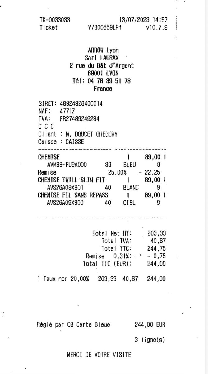 Tout le monde fait comme si le problème des notes de frais des élus ne concernait que Paris alors que les Lyonnais paient aussi les virées shopping de Grégory Doucet  🛍️
Avec près de 10 000 euros par mois d’indemnités M. Doucet pourrait peut être se payer ses cravates ?