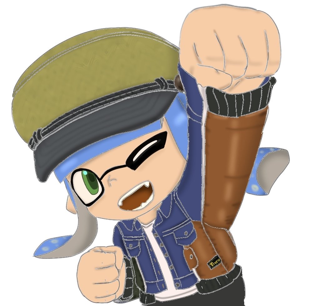 runrun_troro's tweet photo. も疲れたので線画なぞるの省略して秋ギア完成。なんか目閉じさせると顔のバランス保つの難しかったなー。
絵もできたので今週からはXマッチ潜ってみよう。ボールドは封印予定 https://t.co/pq3XehIGny