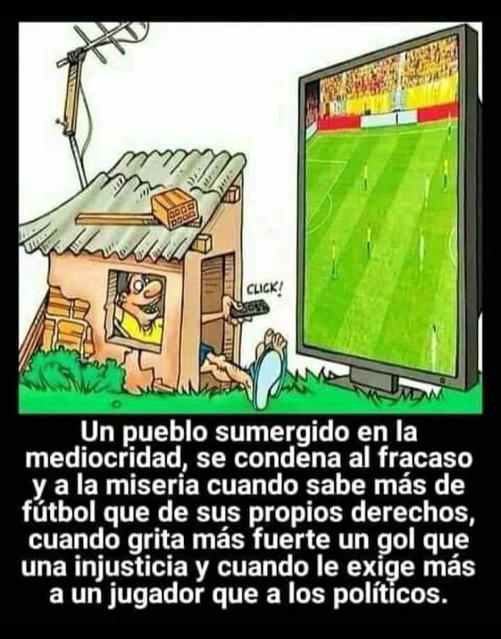 Esto es verdad!!
El fútbol debe ser lo más importante de las cosas menos importantes!!