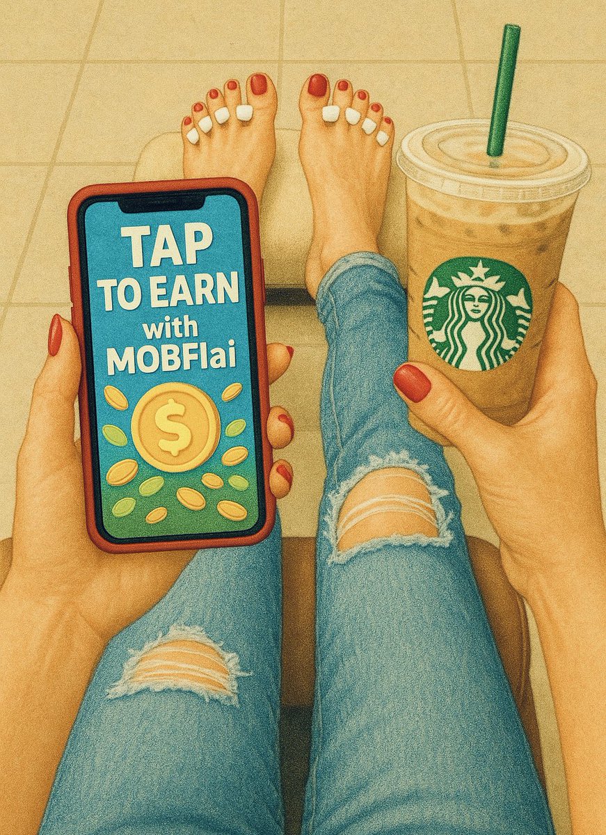 SBU_HoneyRadio's tweet photo. ⚡️GM GM⚡️
I earn Crypto while I get my nails done
✨If you don’t have $ to invest in Crypto…
💎Join @MOBFIai where your Activity is your Currency!!! #WorkFi https://t.co/NWlyFyEYjB