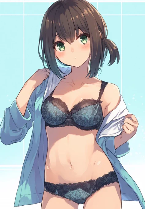 ちょっと大人っぽいのをチョイスしてみたブッキー #艦これ #吹雪