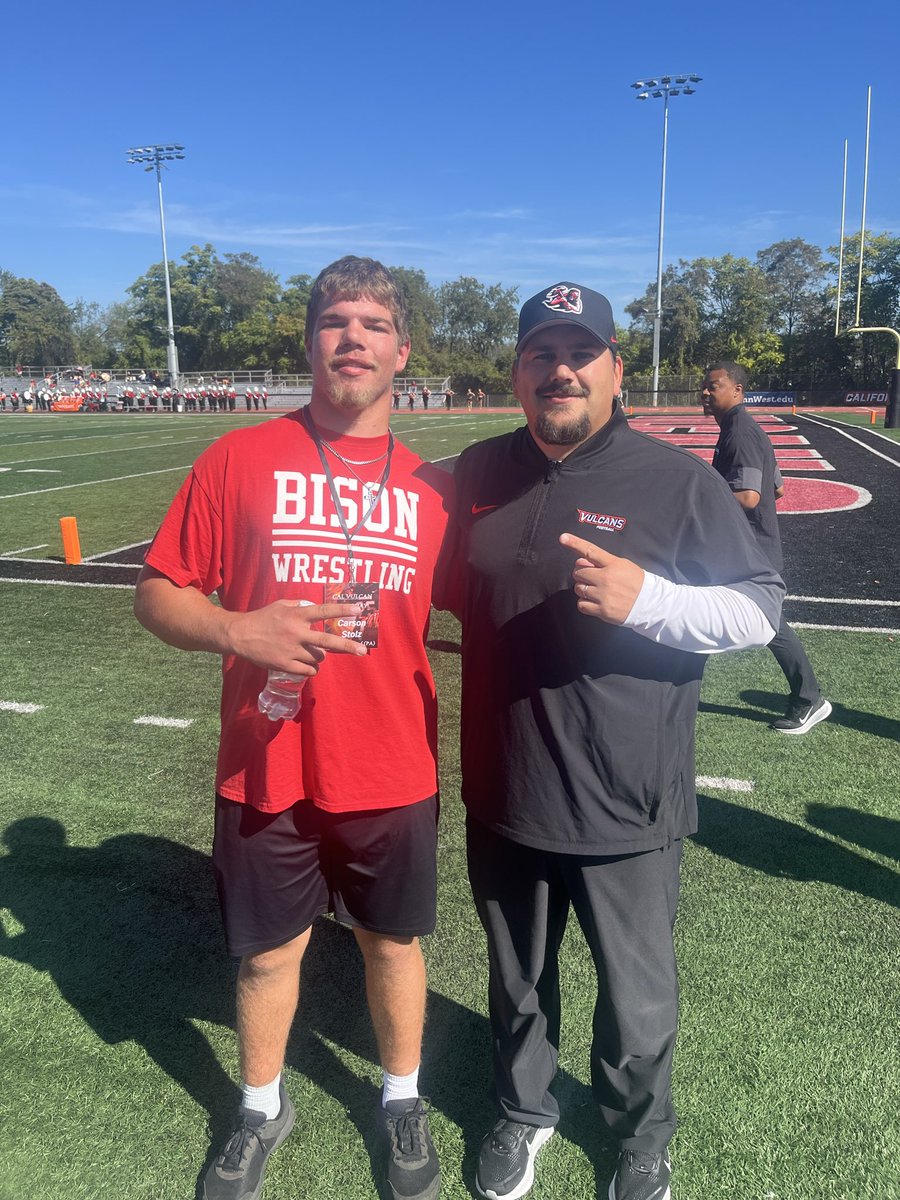 Big thanks to cal U for inviting me out for a game day visit and letting me experience your amazing facility.GO VULCANS!!!