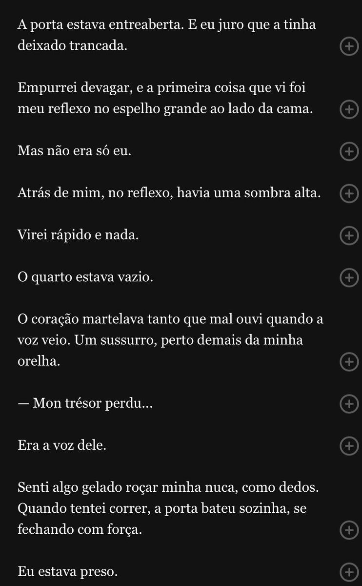Aqui eu perdi o fôlego
