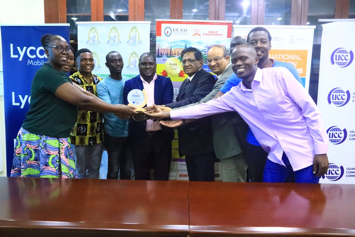 Sumic IT Solutions Ltd (@sumicug) on Twitter photo From Prototype to Impact, Building the Future of Youth Entrepreneurship in Uganda 🇺🇬
✍️ We are excited to announce that the winning team from <a href="/isbatkampala/">ISBAT University</a> University, champions 🏆 of the Entrepreneurship Booster Platform (EBP) Hackathon Pitch Event 2025, will be joining Sumic From Prototype to Impact, Building the Future of Youth Entrepreneurship in Uganda 🇺🇬
✍️ We are excited to announce that the winning team from <a href="/isbatkampala/">ISBAT University</a> University, champions 🏆 of the Entrepreneurship Booster Platform (EBP) Hackathon Pitch Event 2025, will be joining Sumic