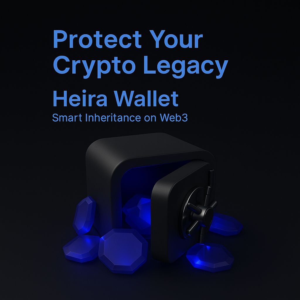 What happens to your crypto if you’re gone?

<a href="/Heira_Wallet/">Heira Wallet</a> solves this by letting you set heirs and time-locks. If you're inactive, assets go to your chosen ones securely, automatically.

No middlemen. Just smart contracts.  
Your crypto shouldn’t die with you.  
#HeiraWallet