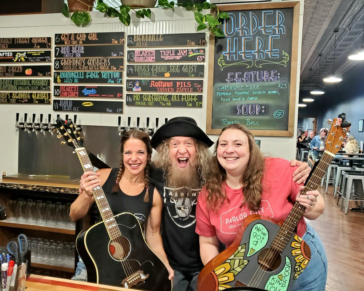 Robert Feddersen (@robertrolfefedd) on Twitter photo #ParlorCityBrewing in Bluffton,IN was a great time FEDD HEADS! Thanks so much for the love!! 🍻 
<a href="/Indybeersleuth/">Indy Beer Sleuth</a> <a href="/howarmat/">Matt Howard</a> <a href="/MikeSlomba/">Squatchy Brew Dude😎</a> <a href="/joshualakins/">Josh Lakins</a> <a href="/nwi_jsp/">Joseph S. Pete</a> <a href="/Crobb88/">Chris Robb</a> <a href="/mikemartin__c/">Mike Martin (he/him)</a> <a href="/PaulDSmith16/">BeerLuvinRunner</a> <a href="/BeerGuysRadio/">Beer Guys Radio</a> <a href="/bierhauler/">Jared Brentlinger</a> <a href="/2kindsapeople/">Tiger Beck</a> <a href="/BradMitchell02/">Hoosier Braddy</a> <a href="/SunKingBrewing/">Sun King Brewery</a> <a href="/beerme_13/">Jay Messmer 🇨🇦🥍🏒</a> #ParlorCityBrewing in Bluffton,IN was a great time FEDD HEADS! Thanks so much for the love!! 🍻 
<a href="/Indybeersleuth/">Indy Beer Sleuth</a> <a href="/howarmat/">Matt Howard</a> <a href="/MikeSlomba/">Squatchy Brew Dude😎</a> <a href="/joshualakins/">Josh Lakins</a> <a href="/nwi_jsp/">Joseph S. Pete</a> <a href="/Crobb88/">Chris Robb</a> <a href="/mikemartin__c/">Mike Martin (he/him)</a> <a href="/PaulDSmith16/">BeerLuvinRunner</a> <a href="/BeerGuysRadio/">Beer Guys Radio</a> <a href="/bierhauler/">Jared Brentlinger</a> <a href="/2kindsapeople/">Tiger Beck</a> <a href="/BradMitchell02/">Hoosier Braddy</a> <a href="/SunKingBrewing/">Sun King Brewery</a> <a href="/beerme_13/">Jay Messmer 🇨🇦🥍🏒</a>