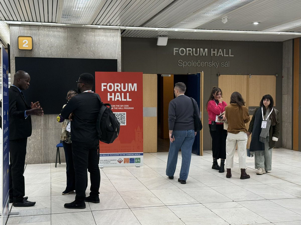 LIVE at #WCP25

Join us at the Forum Hall at 16:00 PM for the Presidential Panel.

A must-attend session with leading experts shaping the future of psychiatry.
#Psychiatry