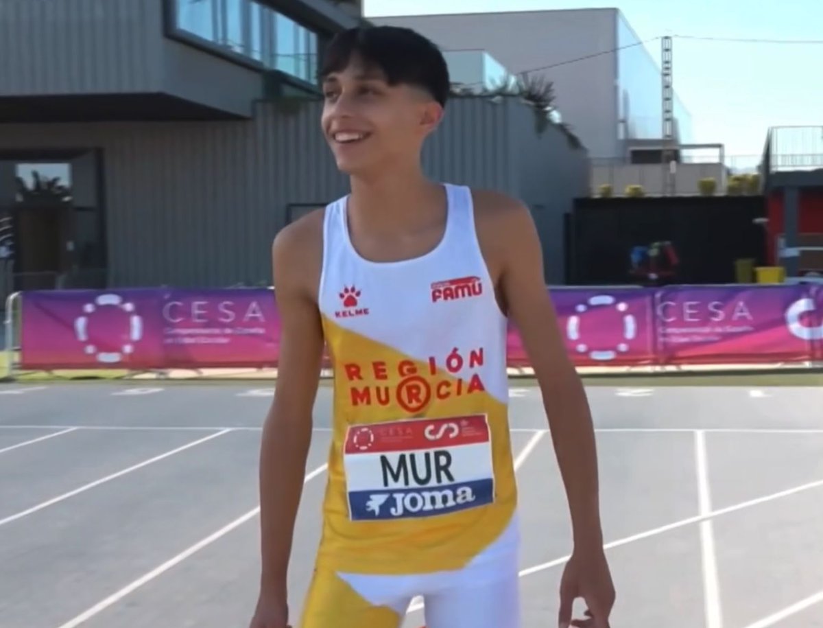 Gonzalo García, 13.73 en 100m. vallas ➡️ 𝐅u𝐥m𝐢n𝐚 𝐬u p𝐫o𝐩i𝐚 𝐩l𝐮s𝐦a𝐫c𝐚, 13.87 (Gijón, 13-07-2025)