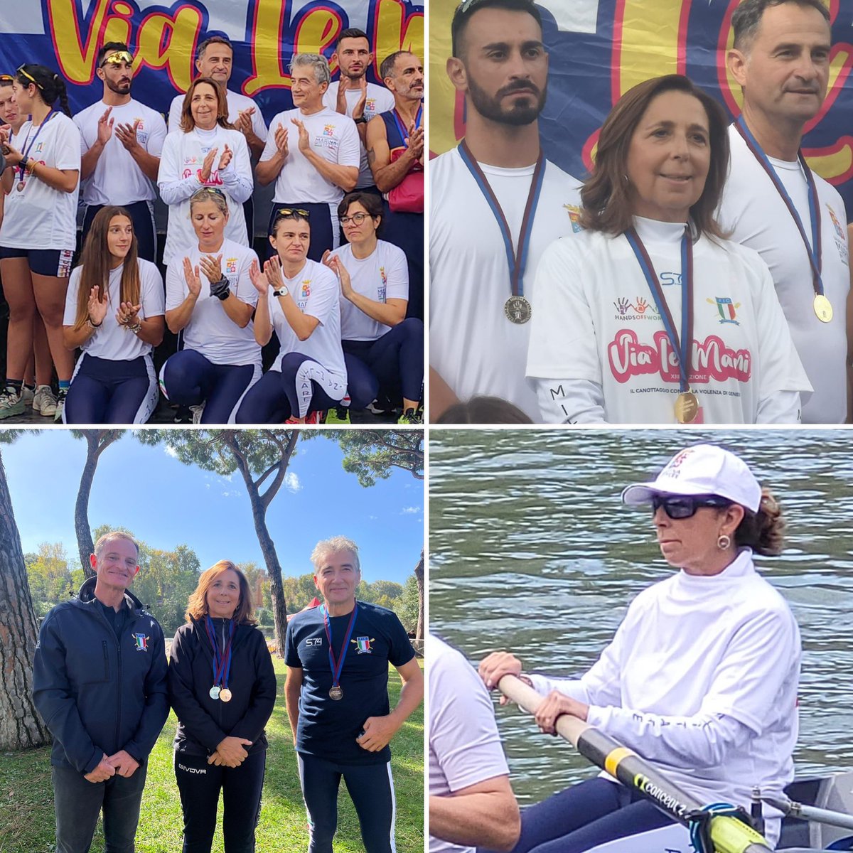 📌 Roma 

#REGATA #VIALEMANI
#SOLIDARIETA

#CircoloCanottieriRoma #HandsOffWomen 

🛶 Torna la #regata solidale #Vialemani - ideata da Hands Off Women - contro la violenza sulle donne, giunta alla sua 13a edizione.

🤝 Il canottaggio è sempre in prima linea nelle azioni di