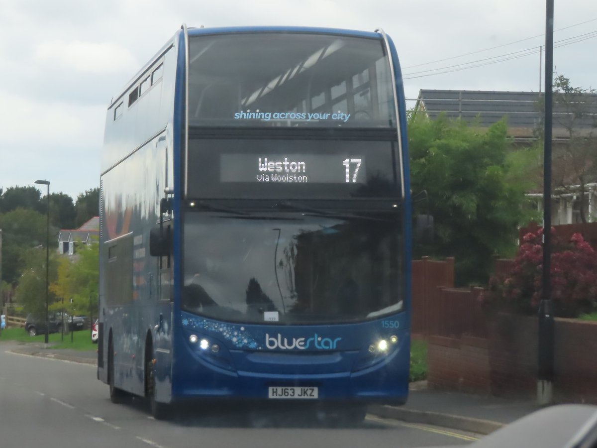 HJ63JKZ in Southampton on the 5/10/2025.
